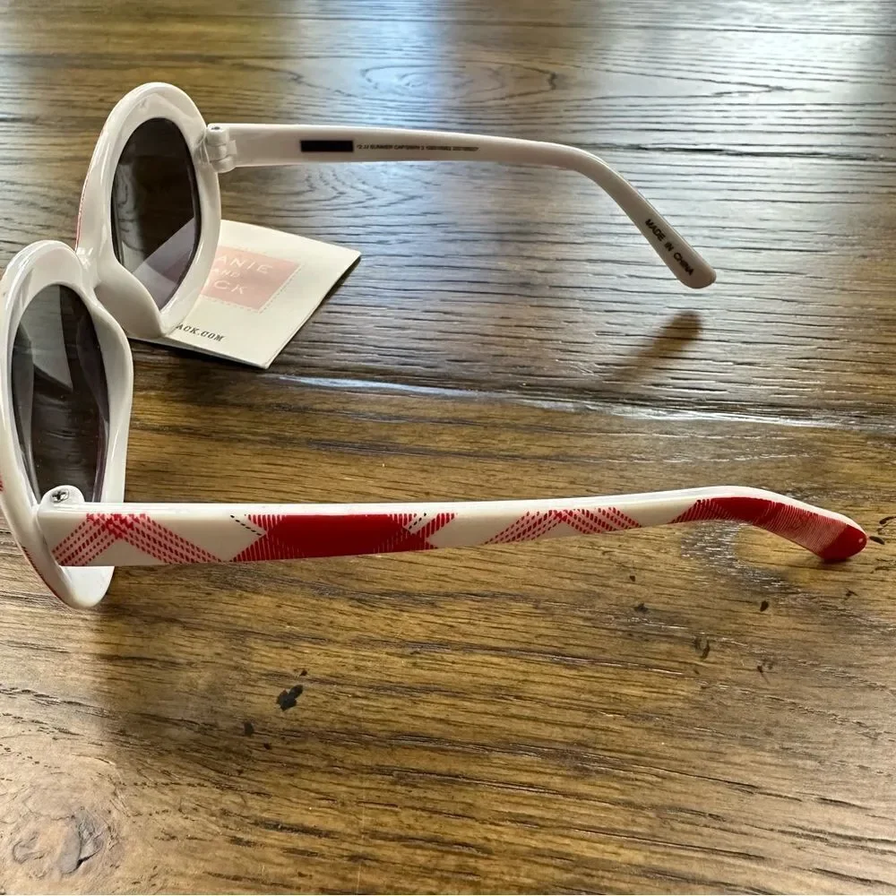 Janie and Jack Red White Sunglasses NWT